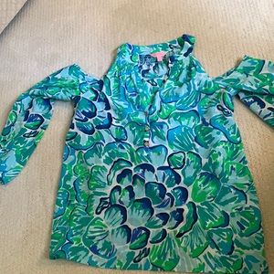 Lilly pulitzer Elsa cold shoulder
